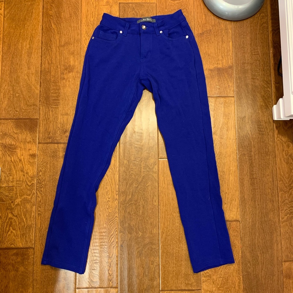 Soho Girls stretchy, blue pants